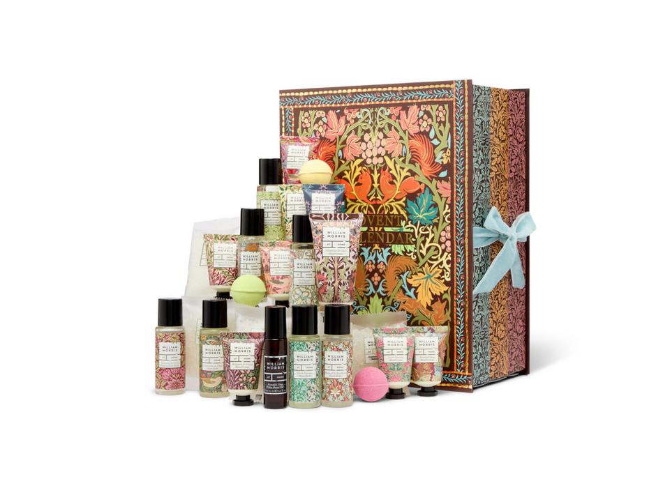 William Morris - Quercia e salice - Calendario dell'Avvento di bellezza con 24 sorprese per la cura