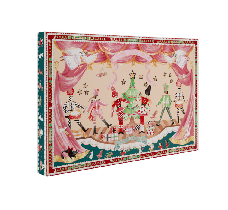 Cath Kidston Nutcracker Theatre - Calendario dell'Avvento di bellezza con 24 sorprese per la cura