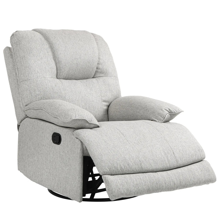 Détendez le fauteuil gris confortablement confortable, 89x101x105cm