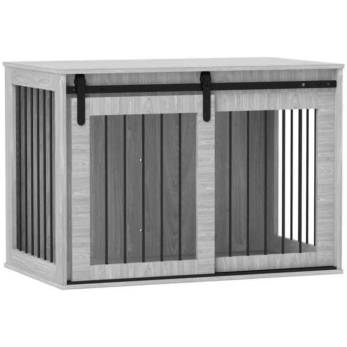 Dog Cage Dog Box con bloccaggio, 116x60x87cm