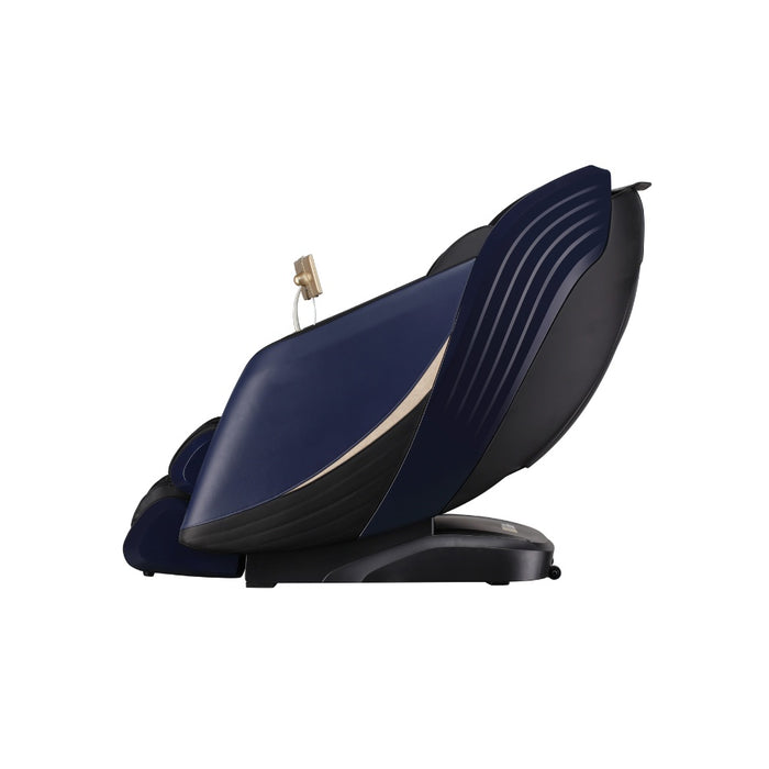 Massage Chair Helios Pro, 12 programmi di massaggio, con posizione bugiarda - blu