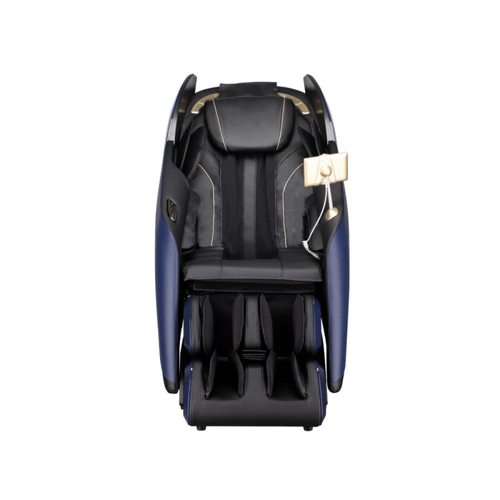 Massage Chair Helios Pro, 12 programmi di massaggio, con posizione bugiarda - blu