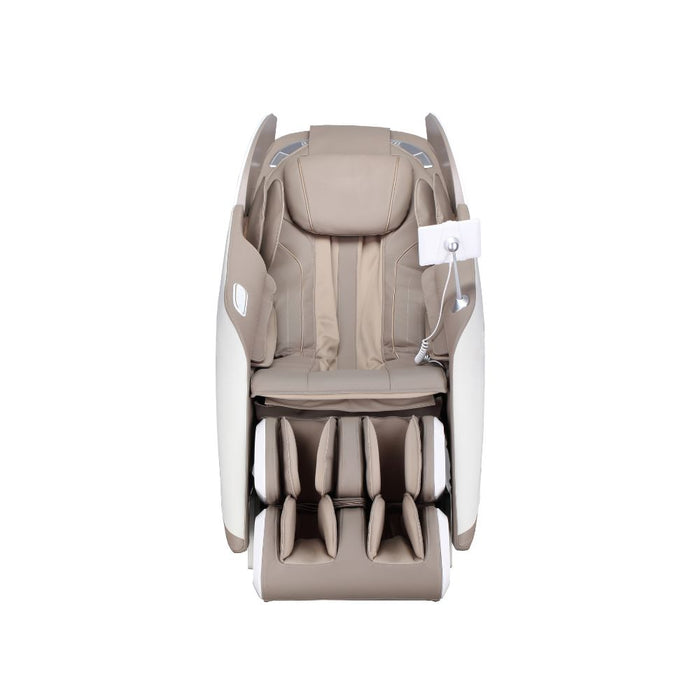 Massage chair Helios Pro, 12 massage programs, with lying position - Khaki