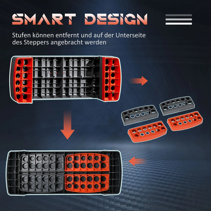 Réglable de hauteur de stepper aérobie, 78x28x20cm