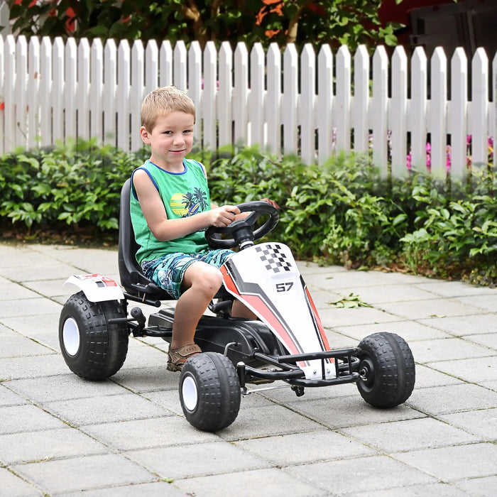 Gokart Trauto avec pédale et freins pendant 3-8 ans, 104x66x57cm