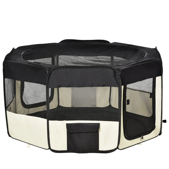 Boîte de transport pour chiens Cage de chiens Oxford, Ø120x58cm