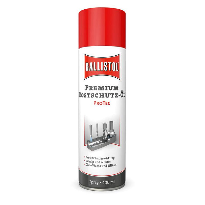 Ballistol Premium Rust Protection Oil Protec Spray, 400 ml