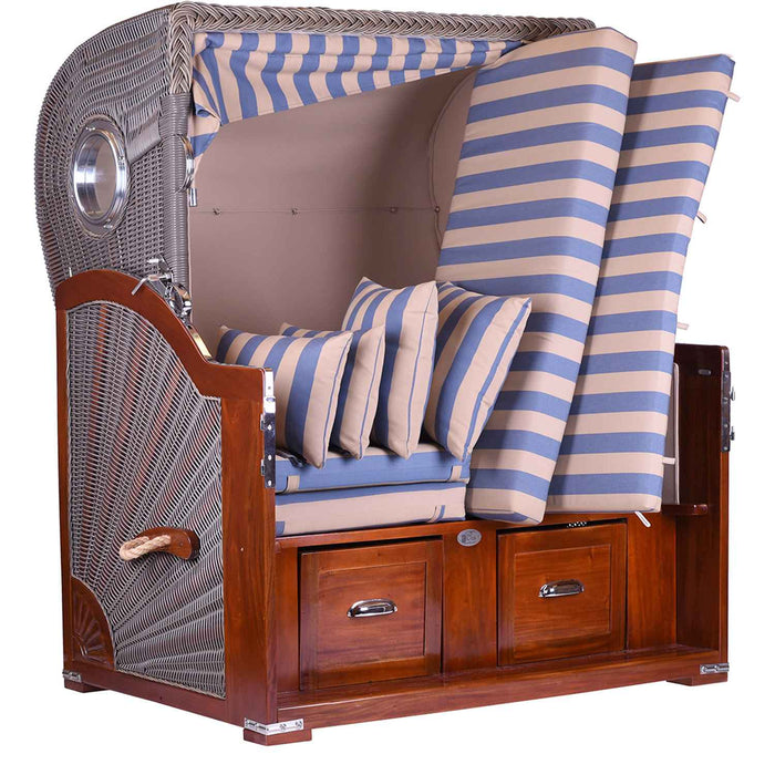 Chaise de plage de Bris Baltikum Comfort 2.5 Bullauge assise - Jagany