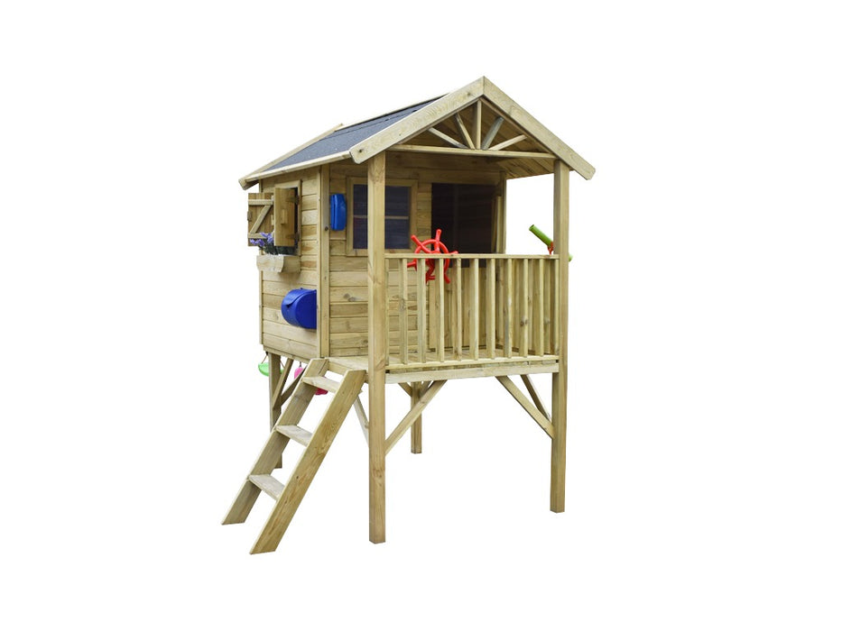 Spielhaus, Play Tower, Stelzenhaus 'Laugh XL', 155.3x188x244.5cm (bxtxh)