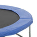 Trampolin Randabdeckung Sicherheitsnetz Wetterplane 8ft 10ft 12ft 15ft Randabdeckung: Ø 305cm-Blau(Trampolin nicht enthalten)