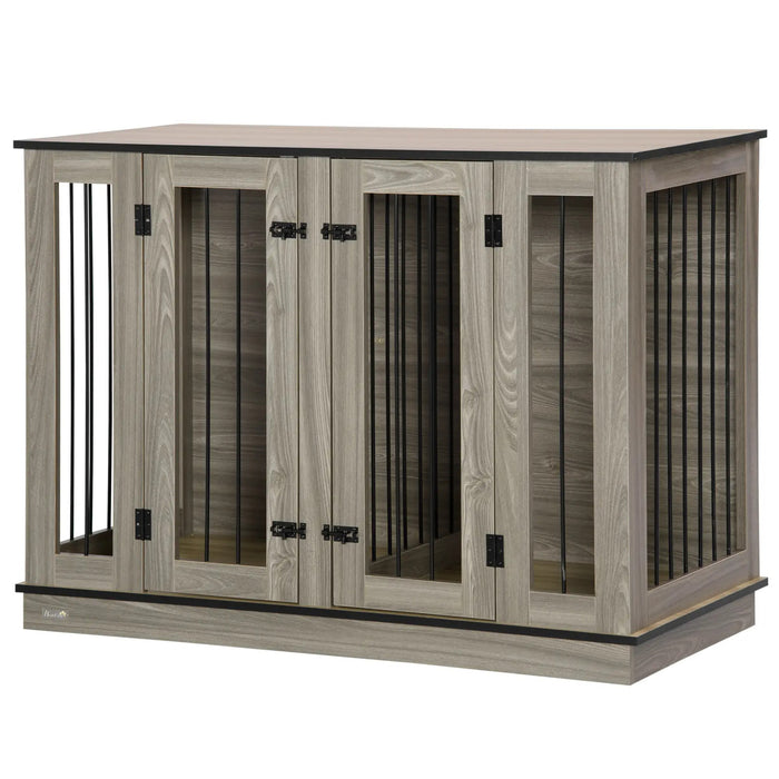 Dog Cage Box Dog Box Partition rimovibile, 120x60x88,5 cm