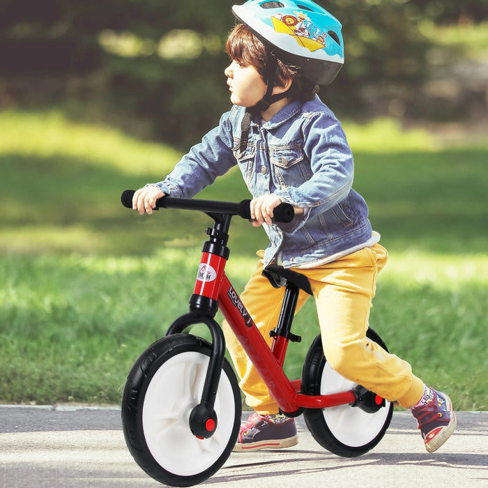 Roue pour enfants avec roues de support et pédales Hauteur de siège réglable, 85x36x54cm