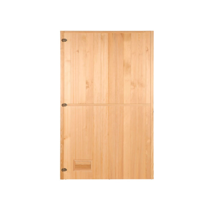 Indoor Sauna CASHEIM L - 150 x 120 cm für 3 Personen - Traditionelle Sauna mit 4,5kW Ofen