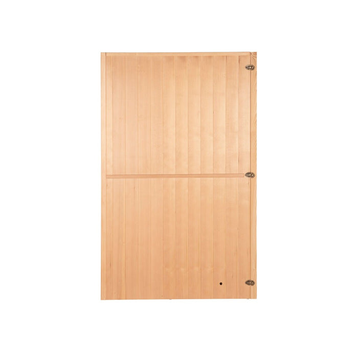 Indoor Sauna CASHEIM L - 150 x 120 cm für 3 Personen - Traditionelle Sauna mit 4,5kW Ofen