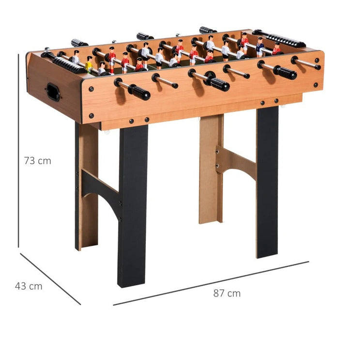 4 in 1 Multi Spieltisch Tischkicker Tischfussball Kicker Hockey Billard Tischtennis, MDF, 87x43x73cm