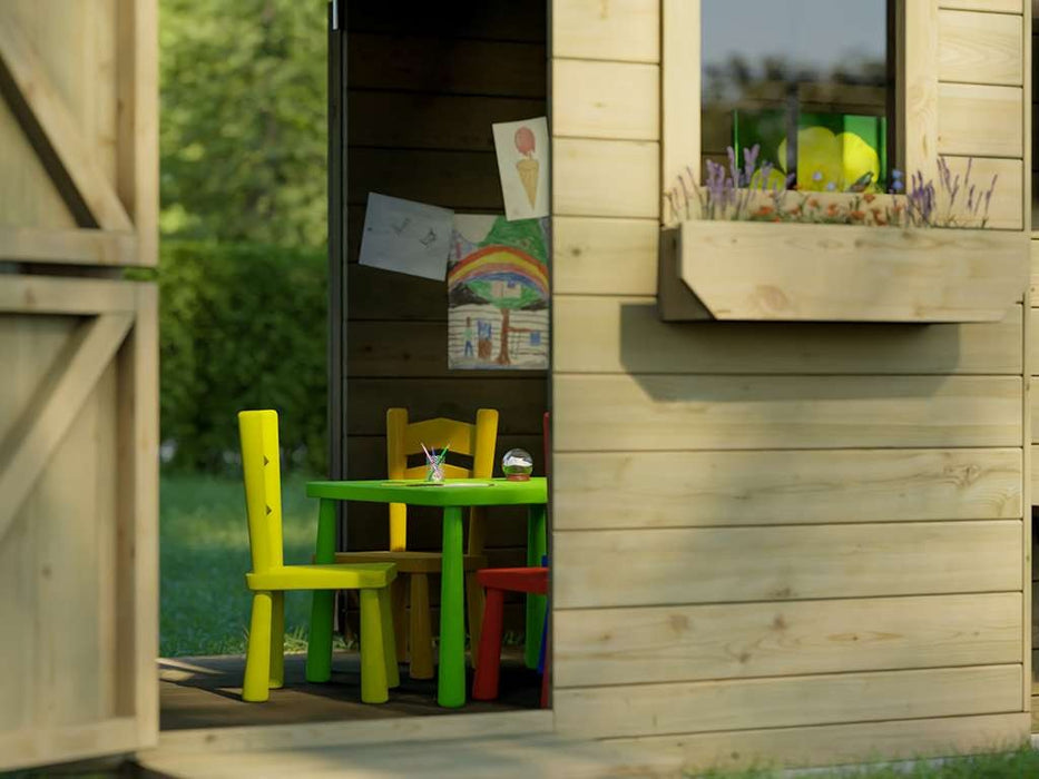 Spielhaus Children's Play House 'Sun', 244x150x175cm (bxtxh)