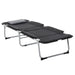 Campingbett Feldbett Klappbett mit Kissen Campingliege für Outdoor Camping Reisen 183x66x33cm