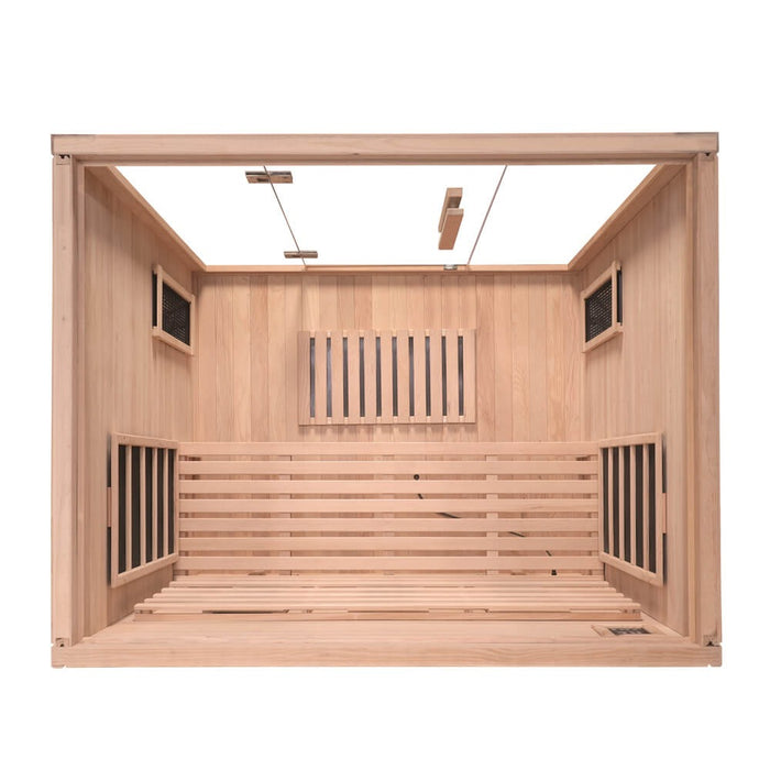 Infrarotkabine OSIRIS L - 150x120 cm für 2-3 Personen - Vollspektrum