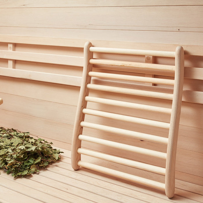 Sauna intérieur CASHEIM XL - 150 x 150 cm pour 3 personnes - Sauna traditionnel avec four 6kW