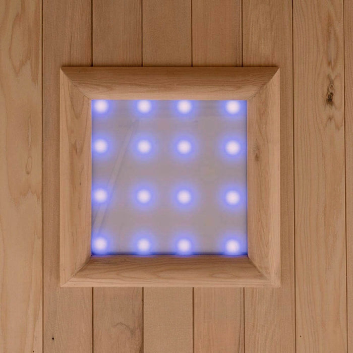 Infrarotkabine OSIRIS L - 150x120 cm für 2-3 Personen - Vollspektrum
