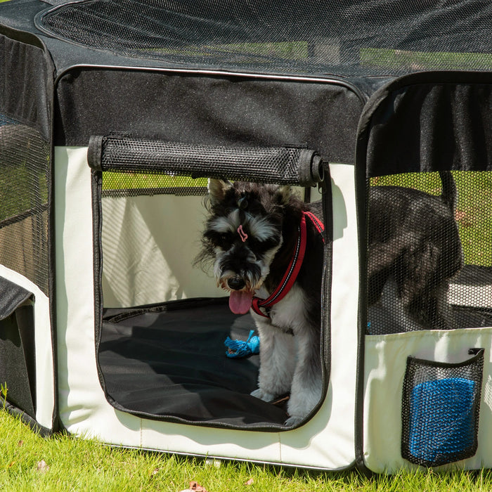 Boîte de transport pour chiens Cage de chiens Oxford, Ø120x58cm