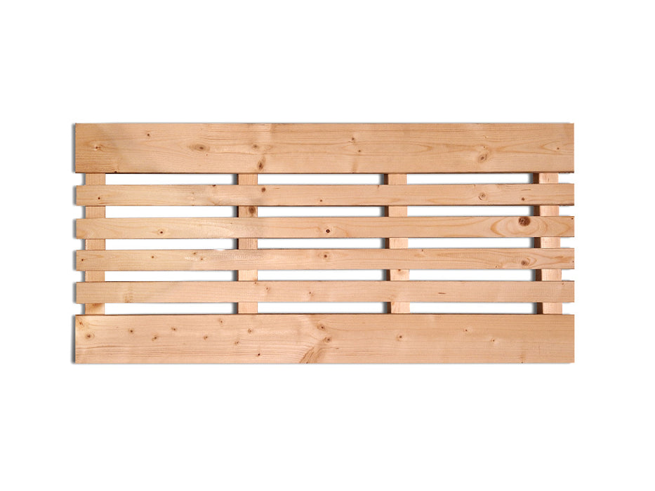 Sauna de planche de plancher en bois d'épicéa, 100x46 cm