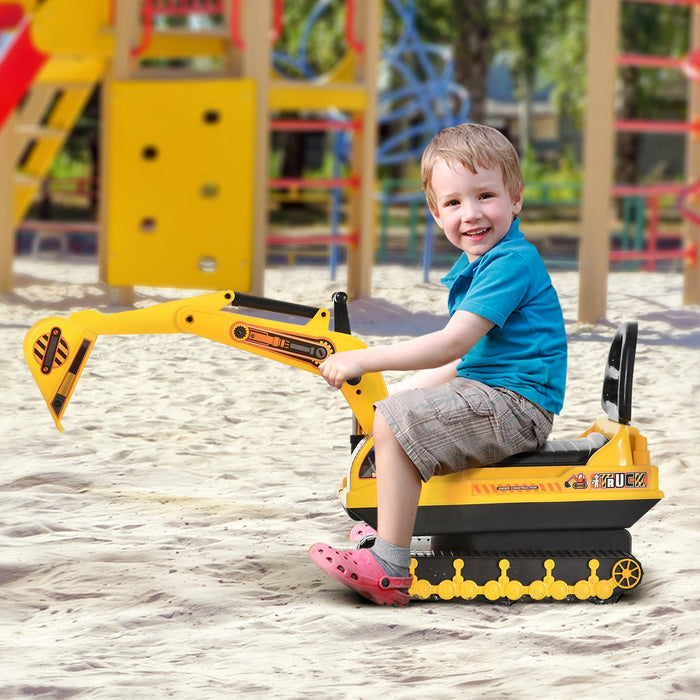 Excavatrices de sable pour enfants avec une pelle et un espace de stockage pendant 1,5 à 4 ans