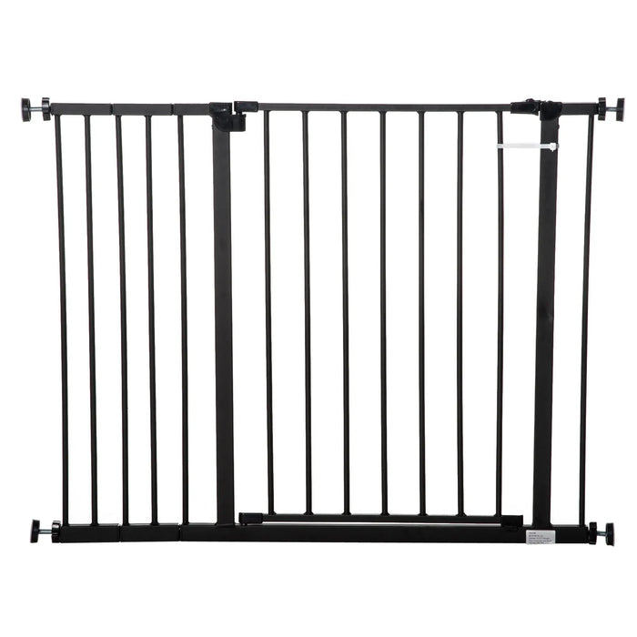 Dog barrier clamp mounting steel black, 76-107x76cm