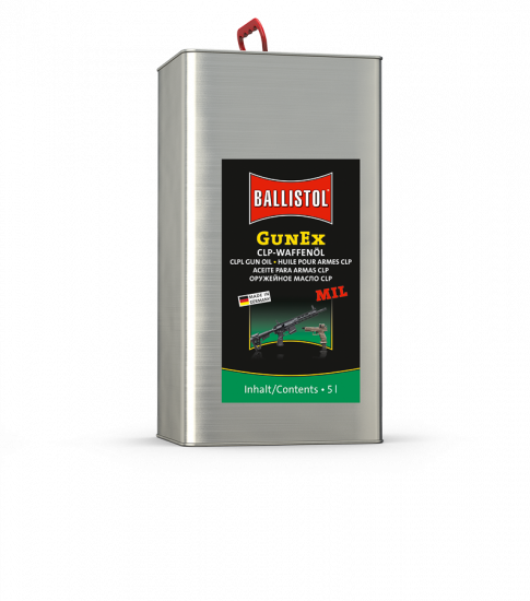 Huile pour pistolet Ballistol Gunex, toutes tailles