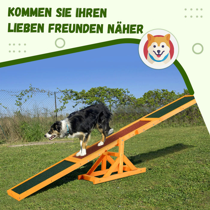 Hurdle set slalom dog training set plastic, 99x65x94cm