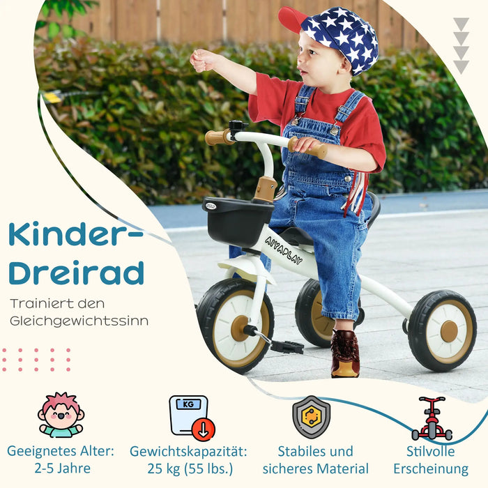 Trey Bike for Children Head-Ajustiable SEAT KLINGEL BICYCY PANKEUR POUR 2-5 ANS