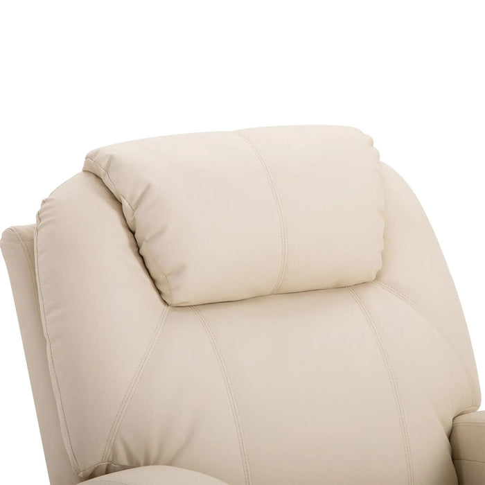 Chaise de massage, fauteuil de détente électrique, fonction de couchage 82x97x110cm