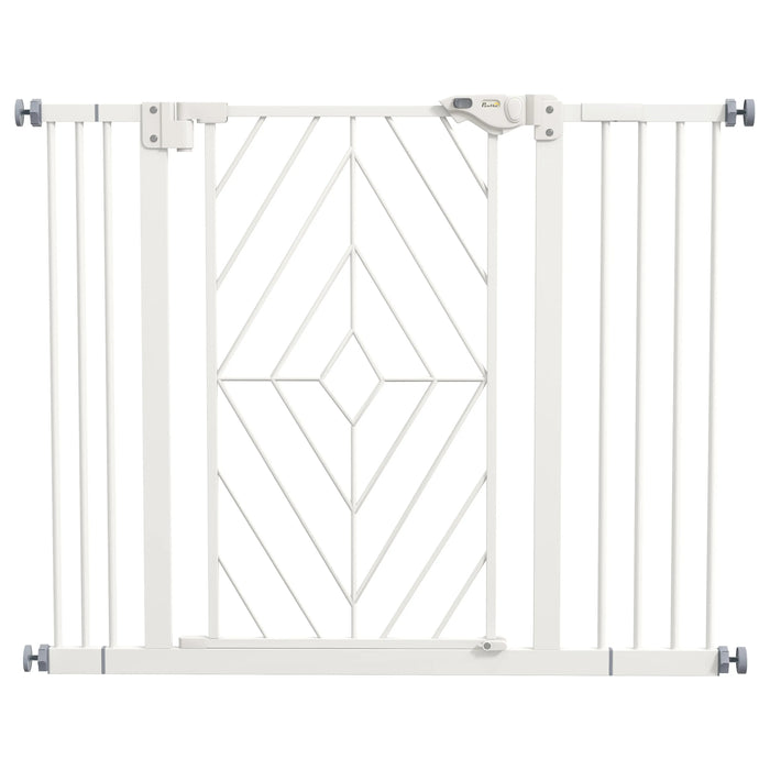 Protection de porte Calte de protection de la calandre Barrière de la calandre Barrière blanc, 100x4x76cm