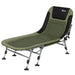 Campingliege Campingbett Feldbett Grün, 200x85x40-55cm