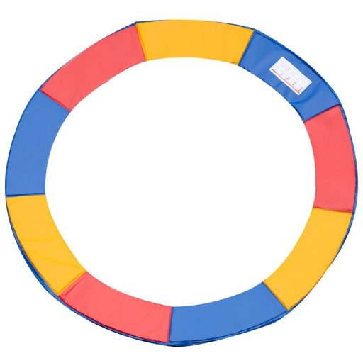 Trampolin Randabdeckung Sicherheitsnetz Wetterplan Randabdeckung: Ø 305cm-Bunt (Trampolin nicht enthalten)