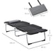 Campingbett Feldbett Klappbett mit Kissen Campingliege für Outdoor Camping Reisen 183x66x33cm