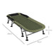 Campingliege Campingbett Feldbett Grün, 200x85x40-55cm