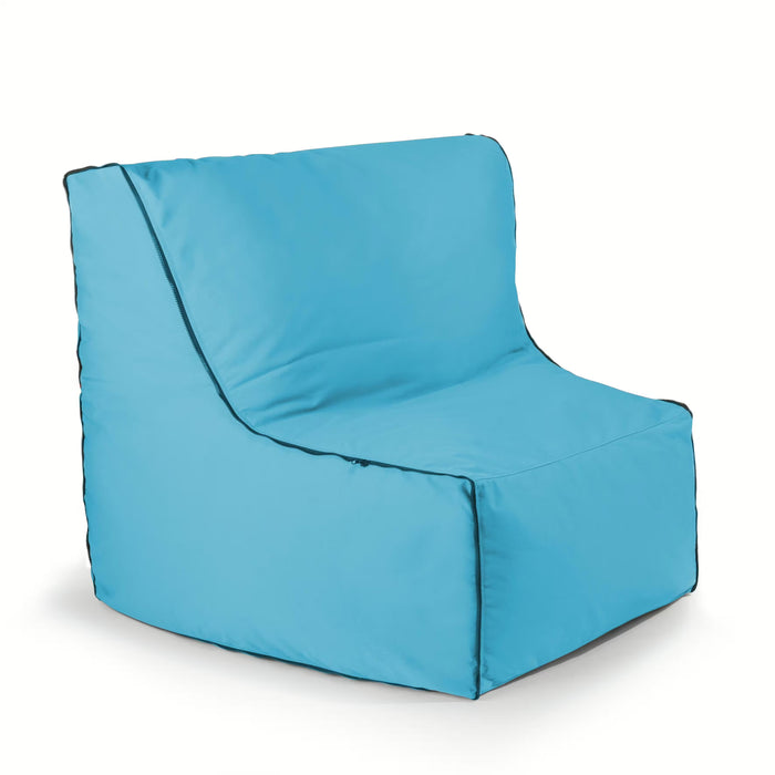 Poltrona a sacco con cerniera Plus