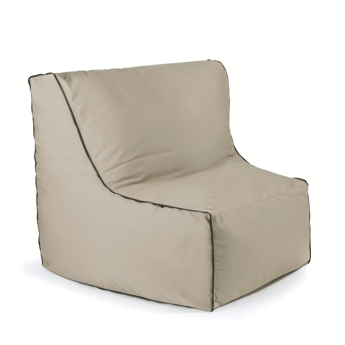 Poltrona a sacco con cerniera Plus