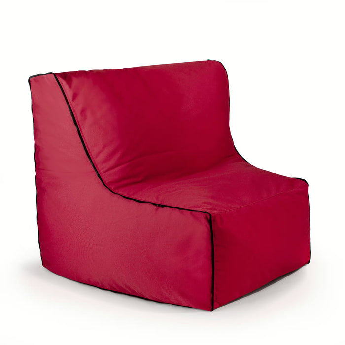 Poltrona a sacco con cerniera Plus